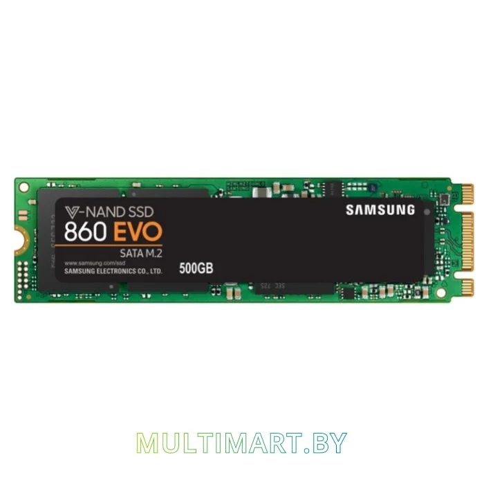 SSD диск Samsung 860 Evo 500GB (MZ-N6E500BW)